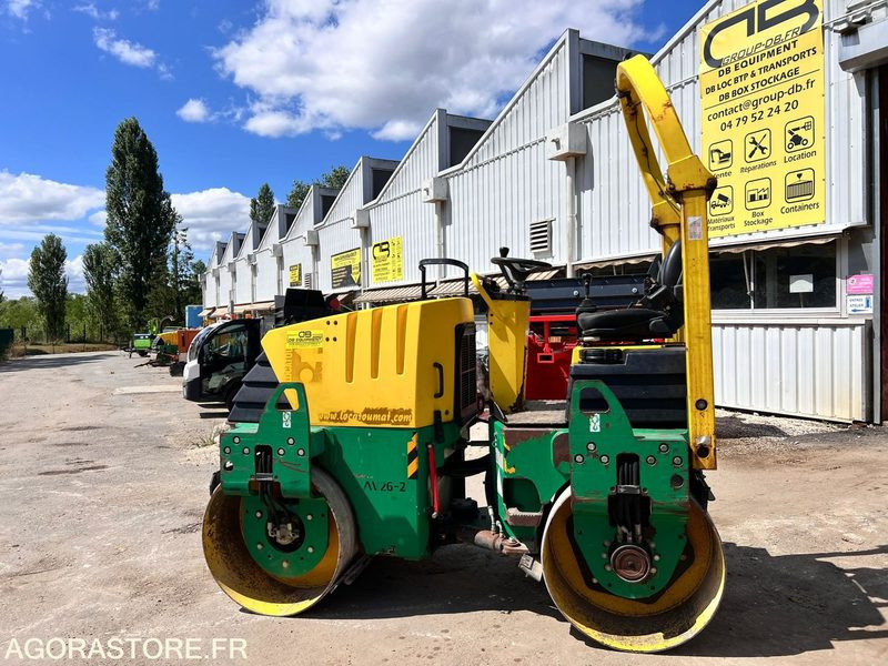 COMPACTEUR AMMANN AV26-2 ROULEAU TANDEM VIBRANT ARTICULÉ - ANNÉE 2008 - 1765 H - Tromle: billede 3 COMPACTEUR AMMANN AV26-2 ROULEAU TANDEM VIBRANT ARTICULÉ - ANNÉE 2008 - 1765 H - Tromle: billede 3