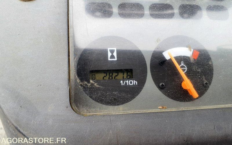 Chariot élévateur frontal GAZ Nissan 2827 heures Triplex UD02A25PQ - 3F550 - Gas gaffeltruck: billede 5 Chariot élévateur frontal GAZ Nissan 2827 heures Triplex UD02A25PQ - 3F550 - Gas gaffeltruck: billede 5