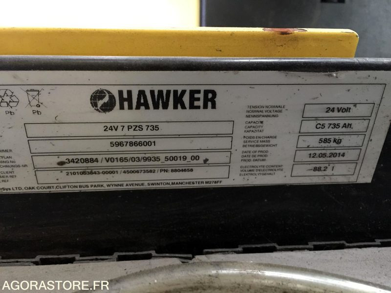 Chariot frontal 3 roues 2014 - Hyster A1.3 XNT - El gaffeltruck: billede 4 Chariot frontal 3 roues 2014 - Hyster A1.3 XNT - El gaffeltruck: billede 4