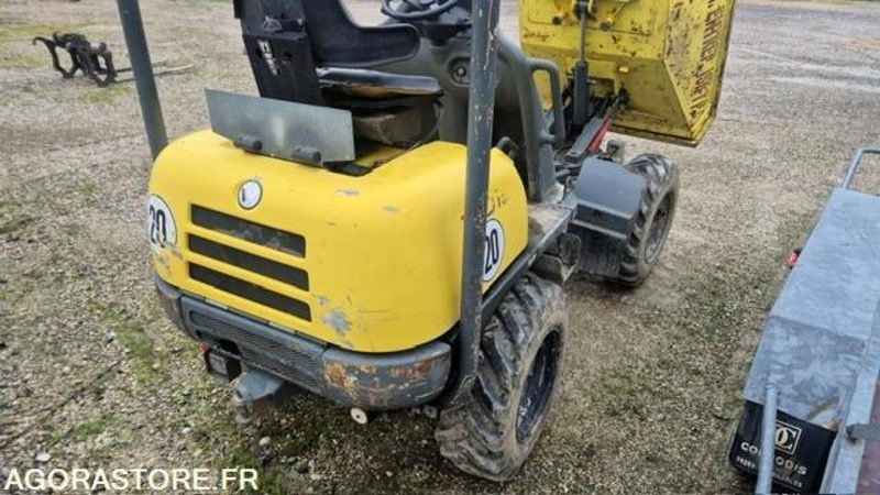 DUMPER WACKER NEUSON 1501 2500 HEURES 2012 - Dumper: billede 5 DUMPER WACKER NEUSON 1501 2500 HEURES 2012 - Dumper: billede 5