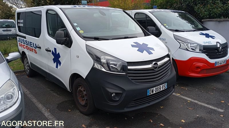 DW-069-VS - Non Roulant - OPEL VIVARO - VASP  - 328 164 Kms - Ambulance: billede 1 DW-069-VS - Non Roulant - OPEL VIVARO - VASP  - 328 164 Kms - Ambulance: billede 1