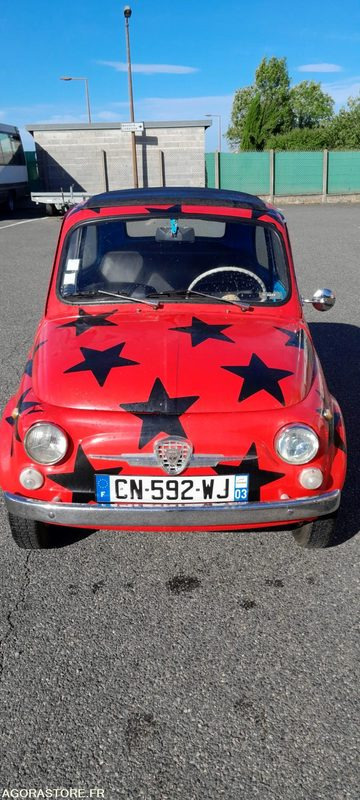 FIAT 500 de 1966 - Véhicule à récupérer après le Conseil Municipal du 10/12/2025 - Bil: billede 1 FIAT 500 de 1966 - Véhicule à récupérer après le Conseil Municipal du 10/12/2025 - Bil: billede 1