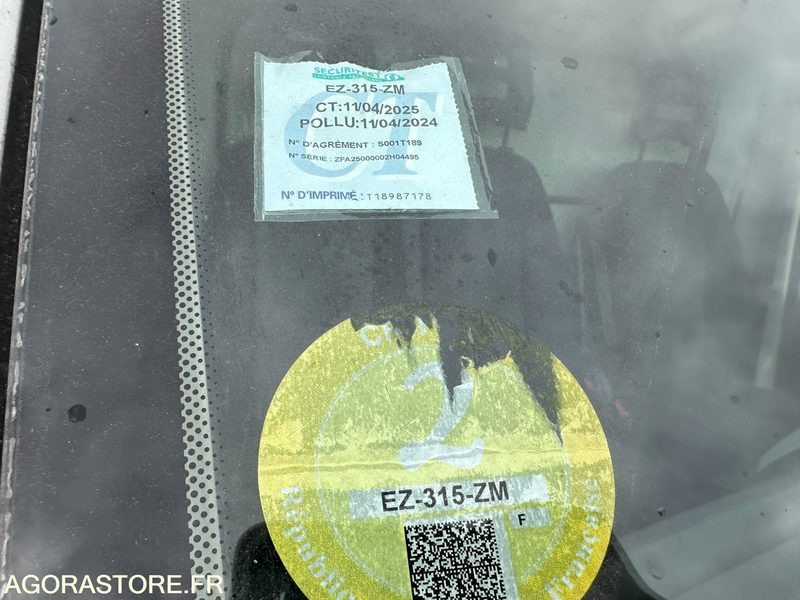 FOURGON - FIAT - DUCATO CAISSE 20m3 HAYON - 2018 / 108.000 KM - Varevogn: billede 5 FOURGON - FIAT - DUCATO CAISSE 20m3 HAYON - 2018 / 108.000 KM - Varevogn: billede 5