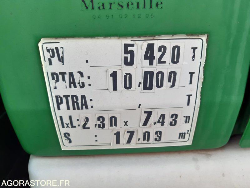 FOURGON RENAULT 10T - CD388BR - Lastbil varevogn: billede 5 FOURGON RENAULT 10T - CD388BR - Lastbil varevogn: billede 5