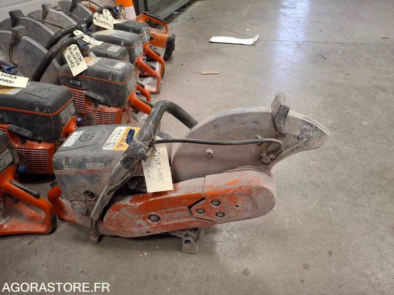 LOT DE 10 DECOUPEUSES THERMIQUES HUSQVARNA K770 - Bygningsudstyr: billede 5 LOT DE 10 DECOUPEUSES THERMIQUES HUSQVARNA K770 - Bygningsudstyr: billede 5