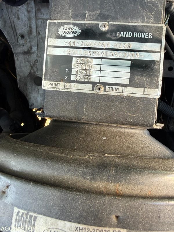 Land Rover Defender BW-587-VJ Mini Combiné Export Exclusivement - Pickup: billede 3 Land Rover Defender BW-587-VJ Mini Combiné Export Exclusivement - Pickup: billede 3