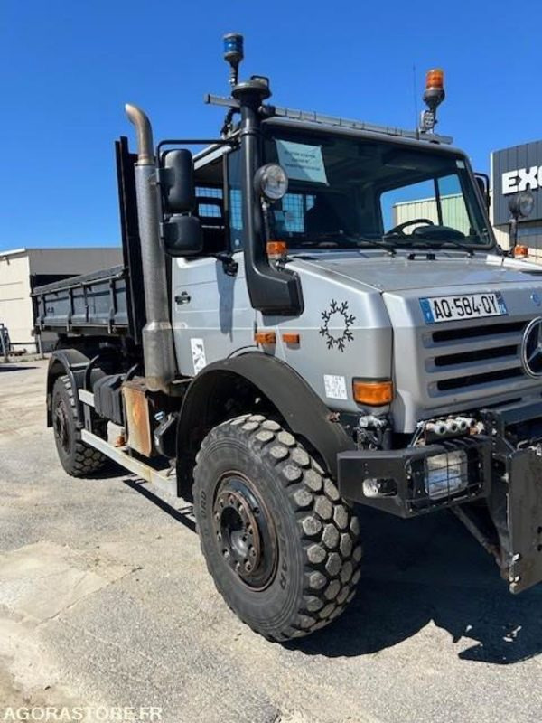 CAMION 4X4 MERCEDES UNIMOG U5000 2009 62289 KM 4667 HEURES - Lastbil: billede 1 CAMION 4X4 MERCEDES UNIMOG U5000 2009 62289 KM 4667 HEURES - Lastbil: billede 1