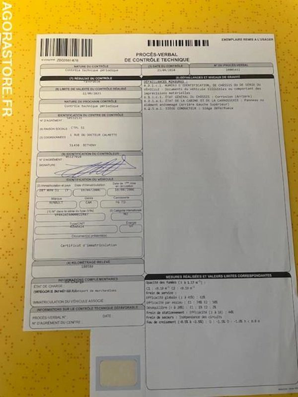 Lastbil POID LOURD  RENAULT MIDLUM: billede 12