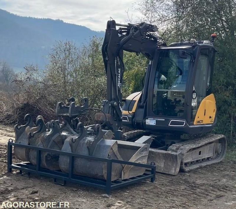 MECALAC 6MCR 2023 1200 HEURES - Gravemaskine: billede 2 MECALAC 6MCR 2023 1200 HEURES - Gravemaskine: billede 2