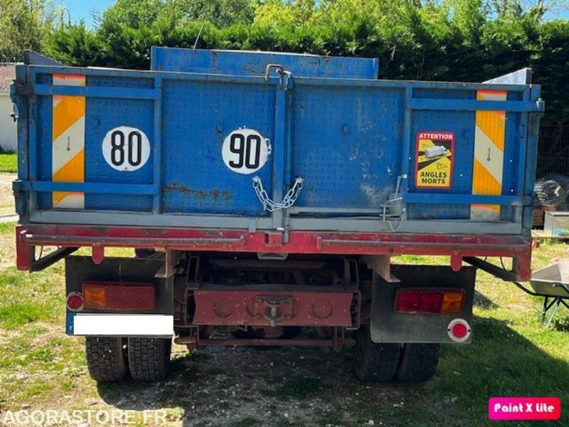 MERCEDES 809 D BENNE 7T5 - 1990 - 186 490km NOMBREUX TRAVAUX EFFECTUES/FACTURES - Ladbil med tip: billede 4 MERCEDES 809 D BENNE 7T5 - 1990 - 186 490km NOMBREUX TRAVAUX EFFECTUES/FACTURES - Ladbil med tip: billede 4