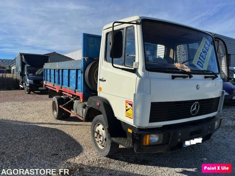 MERCEDES 809 D BENNE 7T5 - 1990 - 186 490km NOMBREUX TRAVAUX EFFECTUES/FACTURES - Ladbil med tip: billede 3 MERCEDES 809 D BENNE 7T5 - 1990 - 186 490km NOMBREUX TRAVAUX EFFECTUES/FACTURES - Ladbil med tip: billede 3
