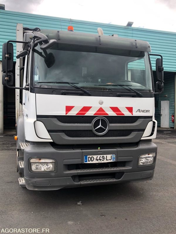 MERCEDES AXOR 26T-21m3 - 287235 kms - 2014 - Affaldsmaskine: billede 1 MERCEDES AXOR 26T-21m3 - 287235 kms - 2014 - Affaldsmaskine: billede 1