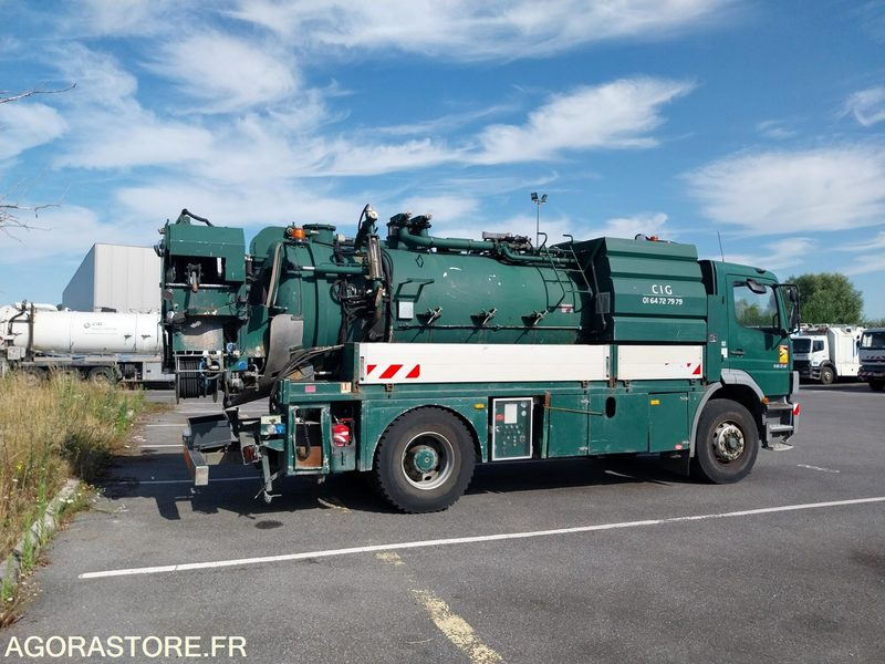 MERCEDES Atego 1828 HUWER 2005 378491KM ROULANT EXPORT UNIQUEMENT - Slamsugemaskine: billede 4 MERCEDES Atego 1828 HUWER 2005 378491KM ROULANT EXPORT UNIQUEMENT - Slamsugemaskine: billede 4