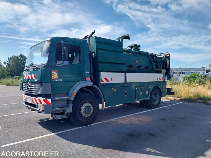 MERCEDES Atego 1828 HUWER 2005 378491KM ROULANT EXPORT UNIQUEMENT - Slamsugemaskine: billede 2 MERCEDES Atego 1828 HUWER 2005 378491KM ROULANT EXPORT UNIQUEMENT - Slamsugemaskine: billede 2