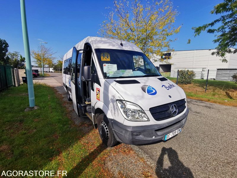 Mercedes sprinter 01/2014 BVM 22+1 places Clim 215000 kms ralentisseur - Minibus, Persontransport: billede 1 Mercedes sprinter 01/2014 BVM 22+1 places Clim 215000 kms ralentisseur - Minibus, Persontransport: billede 1