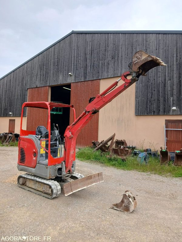 Mini pelle Bobcat E17 avec 2 godets - Gravemaskine: billede 1 Mini pelle Bobcat E17 avec 2 godets - Gravemaskine: billede 1