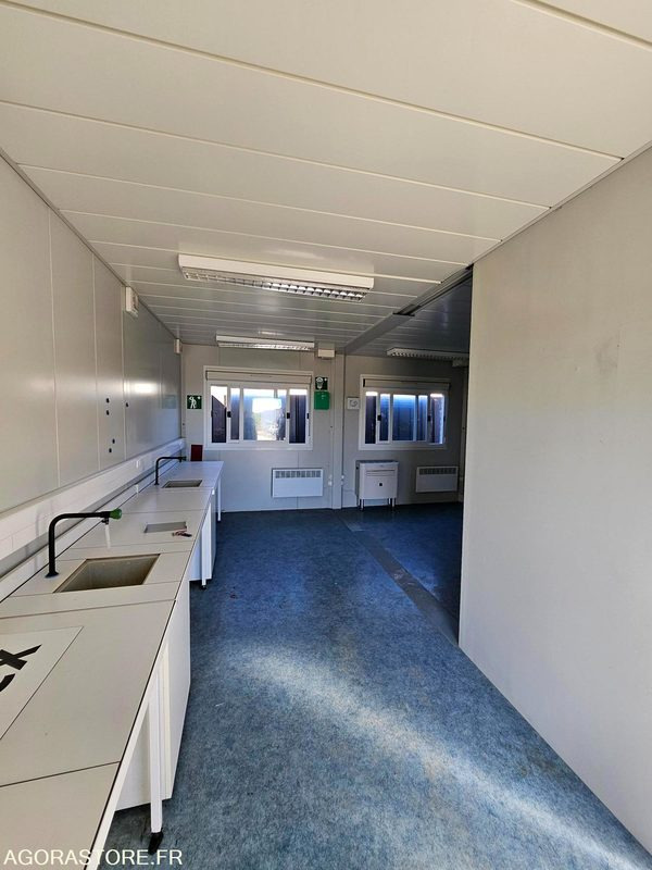 Skur container Module double "Laboratoire": billede 6 Skur container Module double "Laboratoire": billede 6