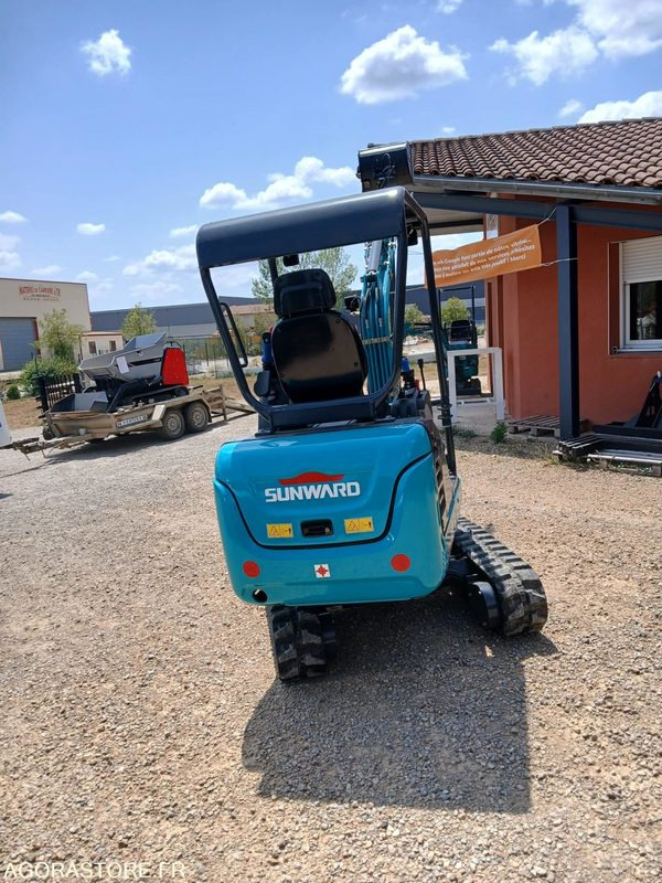 Pelle SUNWARD SWE20F canopy Neuve - Minigravemaskine: billede 4 Pelle SUNWARD SWE20F canopy Neuve - Minigravemaskine: billede 4