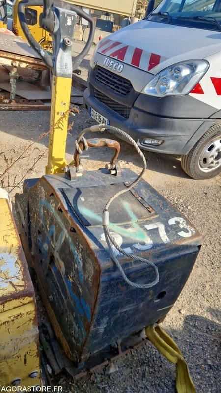 Plaque vibrante - Bomag 50/55 - Bygningsudstyr: billede 2 Plaque vibrante - Bomag 50/55 - Bygningsudstyr: billede 2