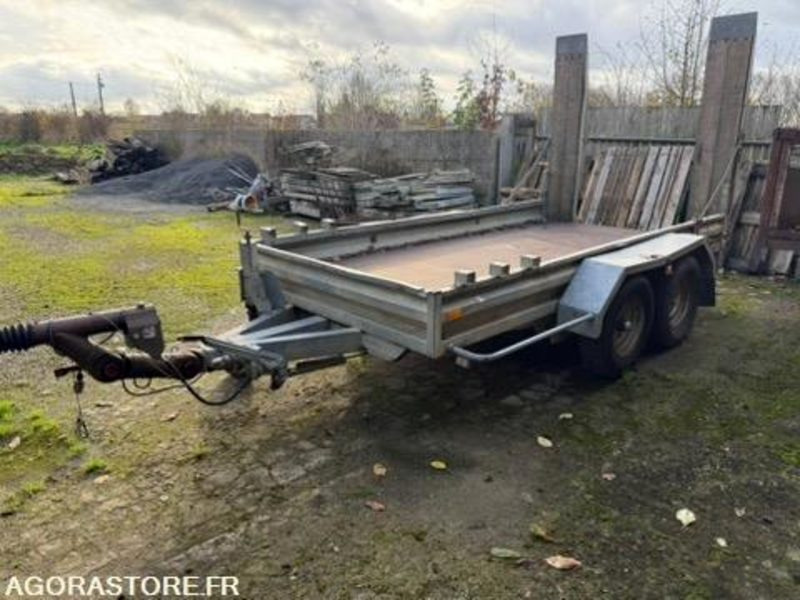 REMORQUE PORTE ENGINS - HUBIERE - PTAC 3,5 T - Maskintrailer: billede 1 REMORQUE PORTE ENGINS - HUBIERE - PTAC 3,5 T - Maskintrailer: billede 1