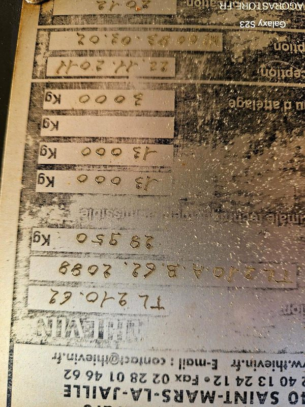 REMORQUE TP THIEVIN MASTER 210-62 DE 2011 - Tipvogn påhængsvogn: billede 5 REMORQUE TP THIEVIN MASTER 210-62 DE 2011 - Tipvogn påhængsvogn: billede 5