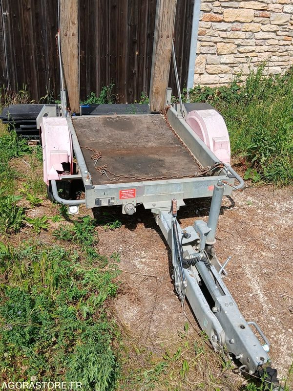 Remorque PORTE ROULEAU HUBIERE - Ladtrailer: billede 5 Remorque PORTE ROULEAU HUBIERE - Ladtrailer: billede 5