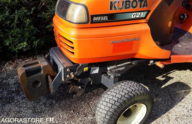 Plæneklipper TONDEUSE KUBOTA G21 DIESEL 2007 933H SANS PLATEAU DE COUPE: billede 18 Plæneklipper TONDEUSE KUBOTA G21 DIESEL 2007 933H SANS PLATEAU DE COUPE: billede 18