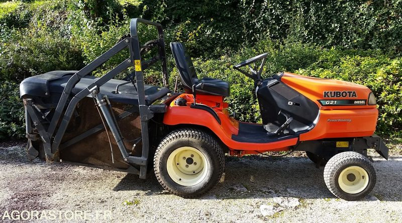TONDEUSE KUBOTA G21 DIESEL 2007 933H SANS PLATEAU DE COUPE - Plæneklipper: billede 4 TONDEUSE KUBOTA G21 DIESEL 2007 933H SANS PLATEAU DE COUPE - Plæneklipper: billede 4