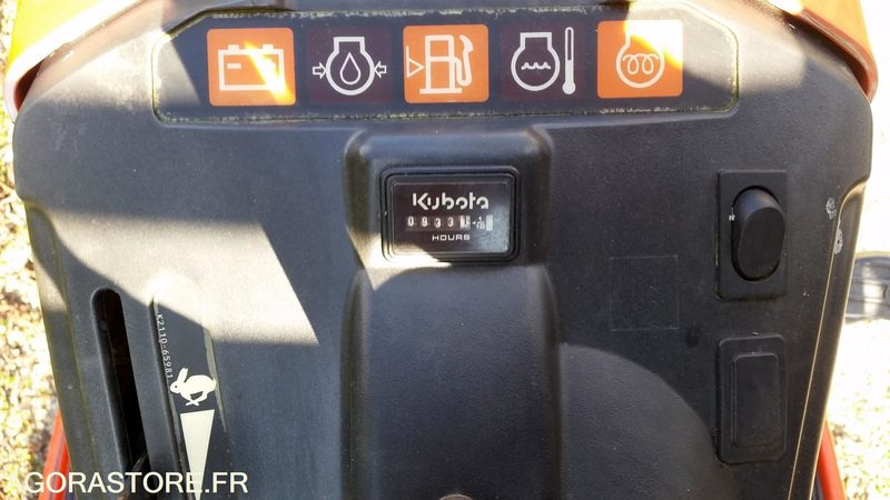 Plæneklipper TONDEUSE KUBOTA G21 DIESEL 2007 933H SANS PLATEAU DE COUPE: billede 16