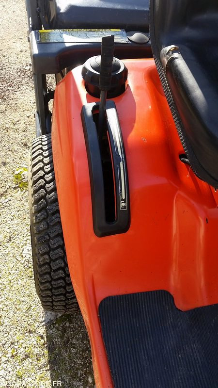Plæneklipper TONDEUSE KUBOTA G21 DIESEL 2007 933H SANS PLATEAU DE COUPE: billede 15