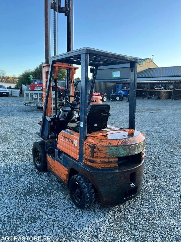 TOYOTA chariot levée libre TOYOTA 025FD18 Diesel - Diesel gaffeltruck: billede 5 TOYOTA chariot levée libre TOYOTA 025FD18 Diesel - Diesel gaffeltruck: billede 5