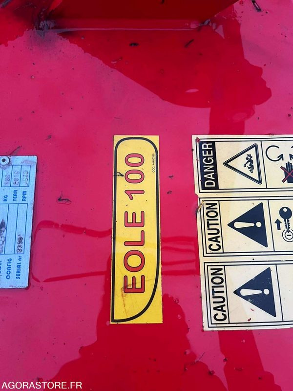 Tondeuse 1m AGRINT 3 points pour micro tracteur - Plæneklipper: billede 4 Tondeuse 1m AGRINT 3 points pour micro tracteur - Plæneklipper: billede 4