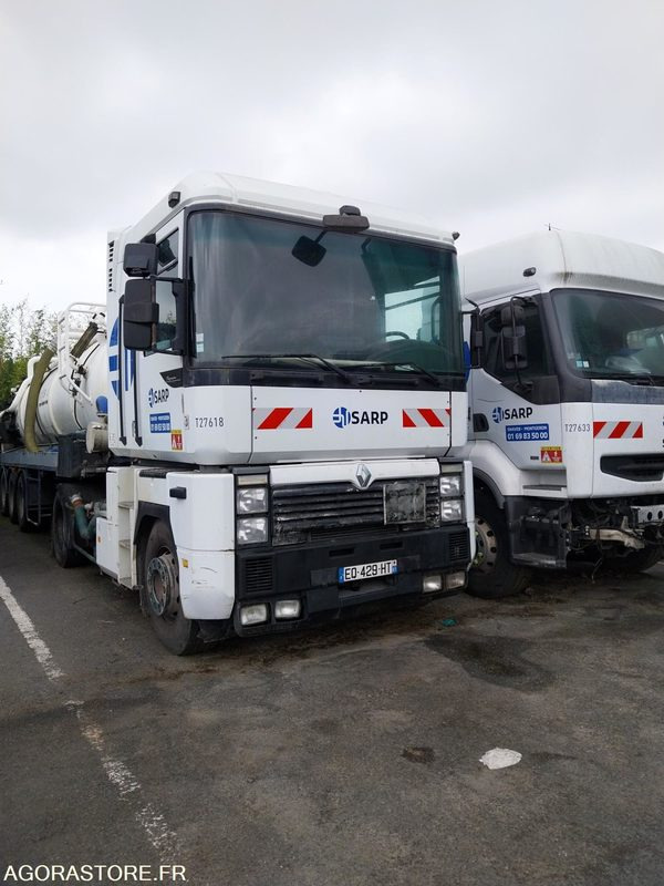 TRACTEUR RENAULT AE390 ADR POMPE 1998 821393KM ROULANT - Trækker: billede 1 TRACTEUR RENAULT AE390 ADR POMPE 1998 821393KM ROULANT - Trækker: billede 1