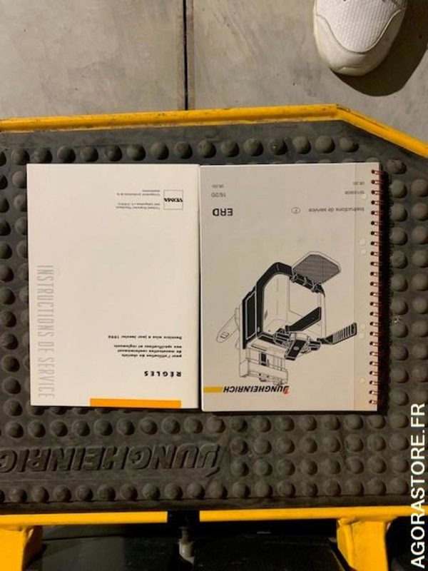 Transpalette électrique sur batteries déchargées. JUNGHEINRICH - Håndløftevogn: billede 5 Transpalette électrique sur batteries déchargées. JUNGHEINRICH - Håndløftevogn: billede 5