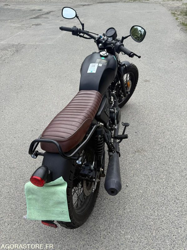 VÉHICULE RÉCUPÉRABLE A QUIBERON - 1 Moto 125cc Scrambler AM64 - Archive - Motorcykel: billede 4 VÉHICULE RÉCUPÉRABLE A QUIBERON - 1 Moto 125cc Scrambler AM64 - Archive - Motorcykel: billede 4