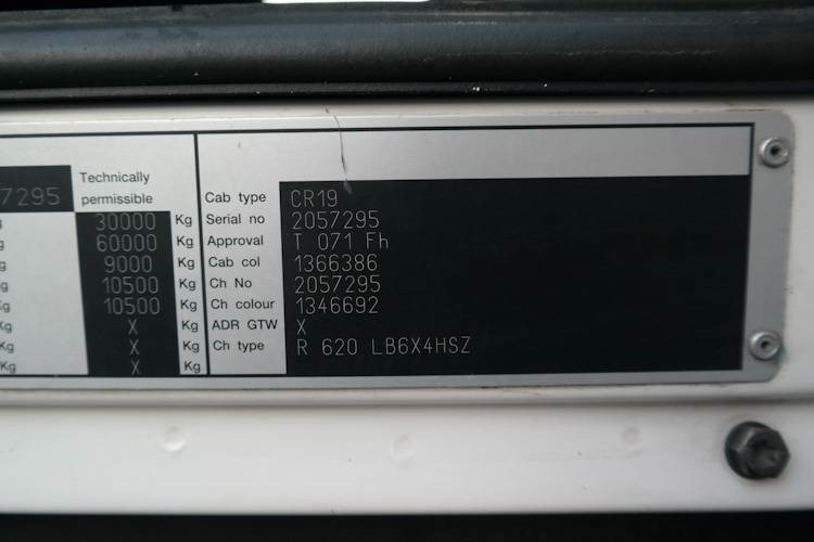 Lastbil chassis Scania R 620: billede 14