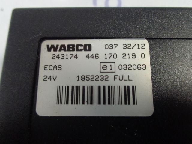 DAF ECAS control unit - Kontrol blok for Lastbil: billede 3 DAF ECAS control unit - Kontrol blok for Lastbil: billede 3