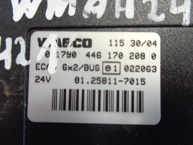 MAN ECAS - Kontrol blok for Lastbil: billede 2 MAN ECAS - Kontrol blok for Lastbil: billede 2