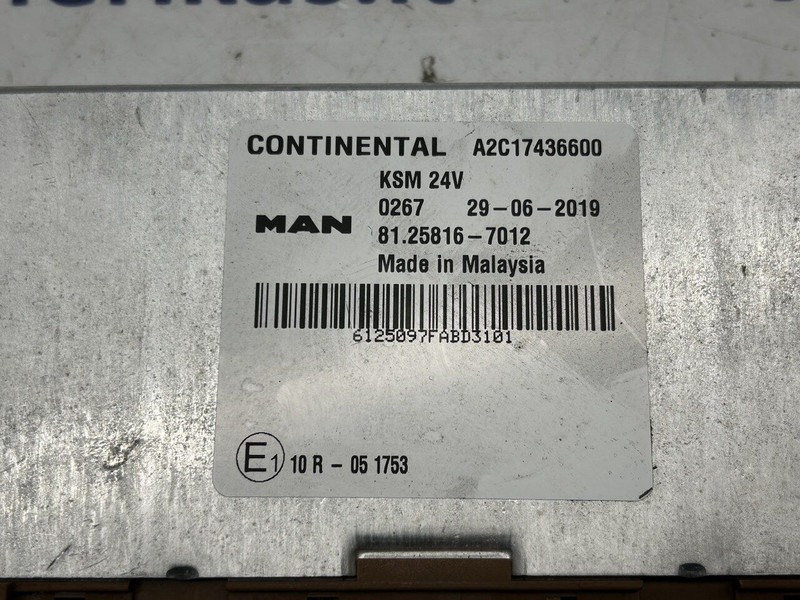 MAN KSM - Kontrol blok for Lastbil: billede 4 MAN KSM - Kontrol blok for Lastbil: billede 4