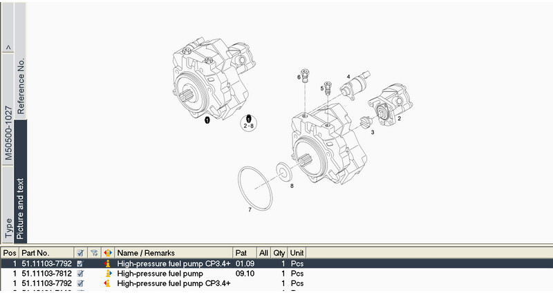 MAN TGX - Brændstofpumpe for Lastbil: billede 3 MAN TGX - Brændstofpumpe for Lastbil: billede 3