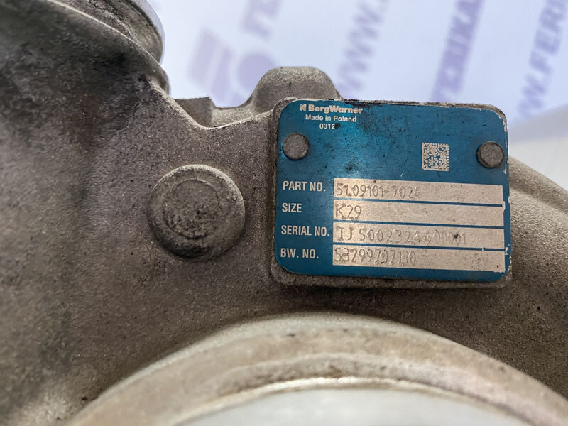 MAN TGX - Turbolader for Lastbil: billede 3 MAN TGX - Turbolader for Lastbil: billede 3