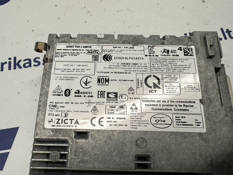 Kontrol blok for Lastbil Mercedes-Benz Actros: billede 6