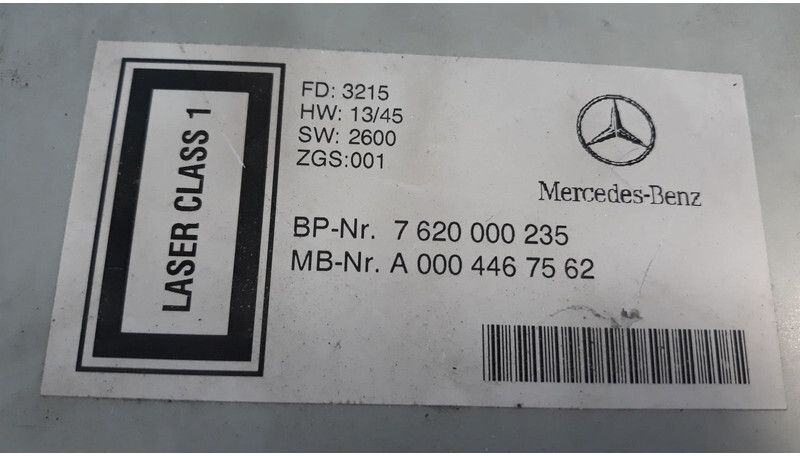 Mercedes-Benz Actros - Kontrol blok for Lastbil: billede 4 Mercedes-Benz Actros - Kontrol blok for Lastbil: billede 4