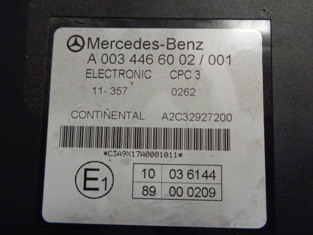 Mercedes-Benz CPC "WORLDWIDE DELIVERY" - Kontrol blok for Lastbil: billede 3 Mercedes-Benz CPC "WORLDWIDE DELIVERY" - Kontrol blok for Lastbil: billede 3