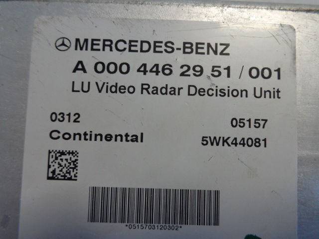 Mercedes-Benz LU video radar decision unit 0004462951 fully working "WORLDWIDE - Kontrol blok for Lastbil: billede 3 Mercedes-Benz LU video radar decision unit 0004462951 fully working "WORLDWIDE - Kontrol blok for Lastbil: billede 3