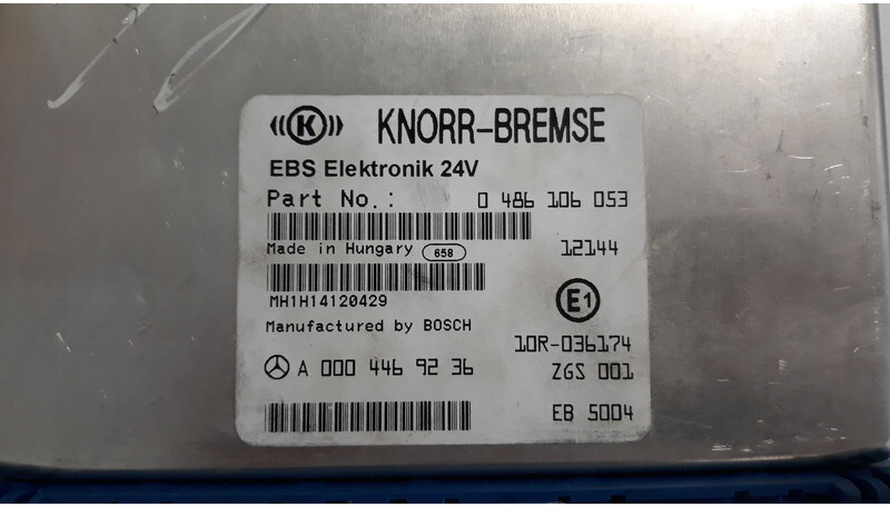 Mercedes-Benz MB Actros MP4 EBS control unit - Kontrol blok for Lastbil: billede 3 Mercedes-Benz MB Actros MP4 EBS control unit - Kontrol blok for Lastbil: billede 3