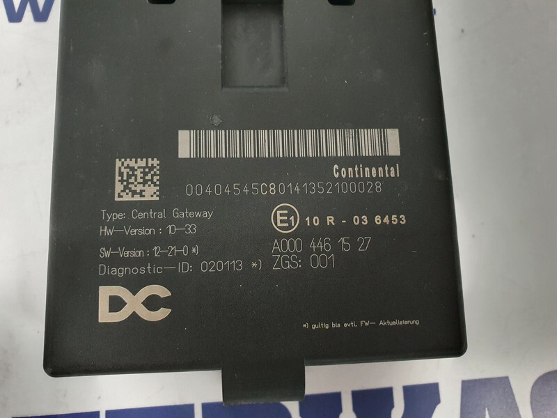 Mercedes-Benz central gateway - Kontrol blok for Lastbil: billede 2 Mercedes-Benz central gateway - Kontrol blok for Lastbil: billede 2