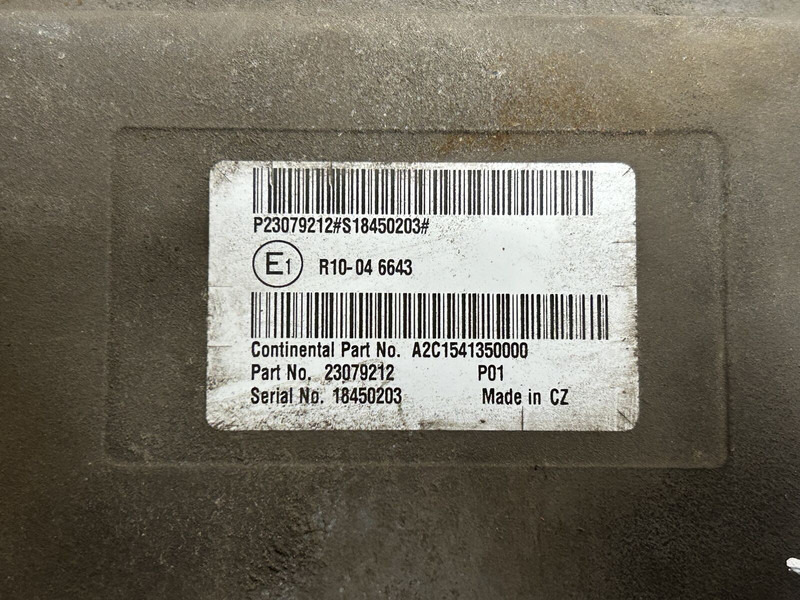 Volvo AdBlue - Kontrol blok: billede 4 Volvo AdBlue - Kontrol blok: billede 4