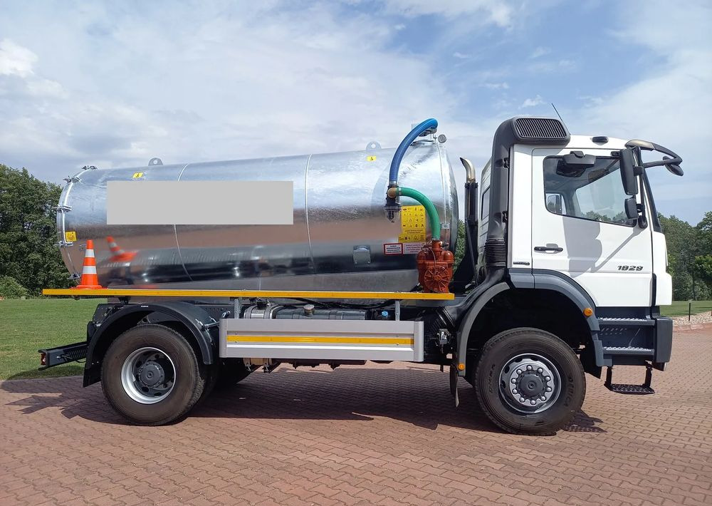 Mercedes-Benz AXOR 1829 4X4 4 WD ALLOARD - Tankbil: billede 1 Mercedes-Benz AXOR 1829 4X4 4 WD ALLOARD - Tankbil: billede 1