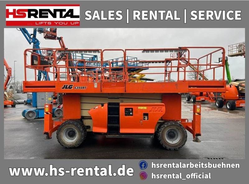 JLG 4394 RT diesel 4x4 15m (1747) - Sakselift: billede 1 JLG 4394 RT diesel 4x4 15m (1747) - Sakselift: billede 1